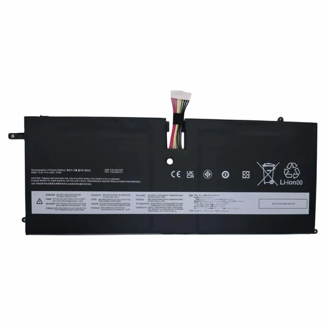 Main image of Batterymarket New Replacement Battery Compatible with Lenovo ThinkPad X1 Carbon 3444 3448 3460 X1C ASM 45N1070 45N1071 (14.8V 3180mAh 47Wh)