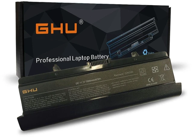 Main image of GHU New Battery GP952 87Wh Compatible with Dell Inspiron 1525 1526 1545 1546 PP29L PP41L PN XR693 X284G RU586 RN873 GW240 M911G fit Part# 312-0844 C601H HP297 K450N GW252