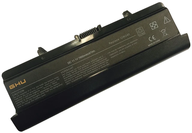 Alt view image 2 of 7 - GHU New Battery GP952 87Wh Compatible with Dell Inspiron 1525 1526 1545 1546 PP29L PP41L PN XR693 X284G RU586 RN873 GW240 M911G fit Part# 312-0844 C601H HP297 K450N GW252