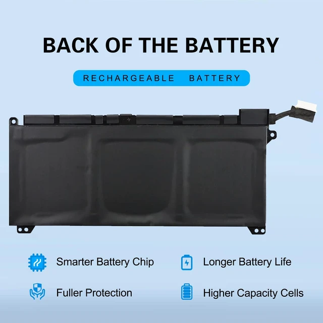 Alt view image 5 of 7 - Bituoer PG06XL 69Wh Battery Replacement for HP Omen 15-DH000 15T-DH000 15-DH0XXX 15-DH1XXX 15T-DH100 15-DH1010CA 15-DH1019NR 15-DH1065CL Omen 5 Air 15-dh0006TX PRC 15-dh0153TX L48431-2C1 L48497-005