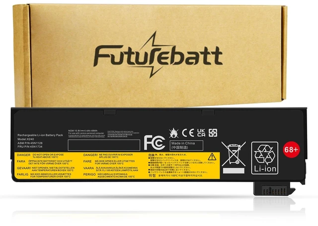 Main image of X240 Battery 68+ 45N1128 Battery Compatible with ThinkPad T440 T440s T450 T450s T460 T460P T470P T550 T560 L450 L460 L470 P50S W550s X250 X260 X270 45N1125 45N1126 45N1127 45N1129 0C52861 0c52862