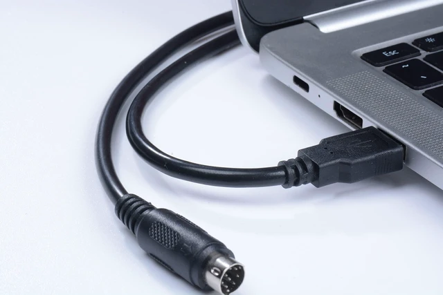 Alt view image 5 of 7 - Washinglee USB-ACAB230 USB Programming Cable for Delta PLC DVP EX ES EH EN Series, for USB-ACAB230 Replacement, 6 FT
