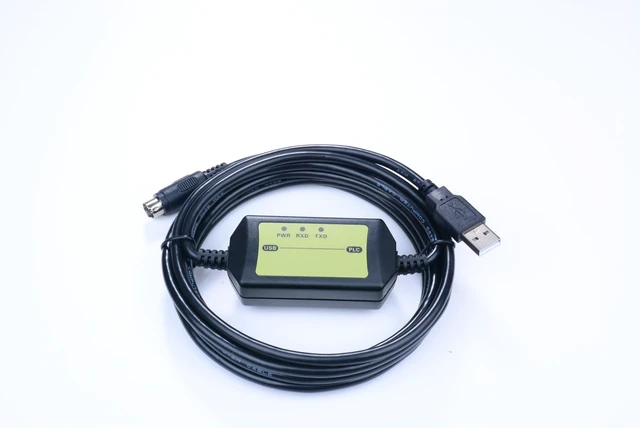 Alt view image 4 of 7 - Washinglee USB-ACAB230 USB Programming Cable for Delta PLC DVP EX ES EH EN Series, for USB-ACAB230 Replacement, 6 FT