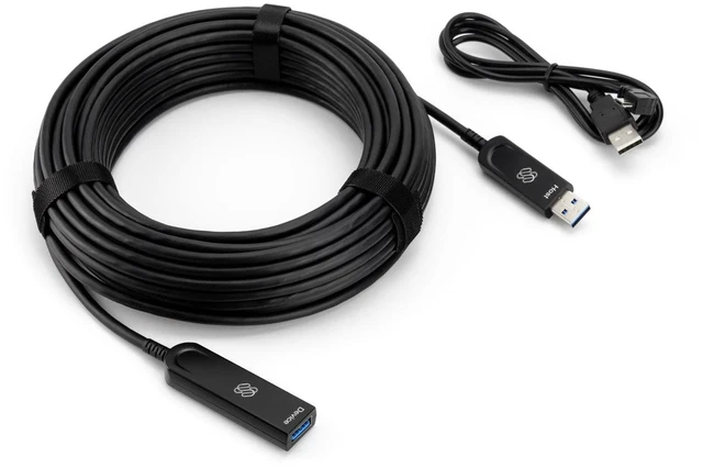 Main image of Sewell Light-Link USB Cable, for USB 3.0 Devices - 2022 Update (100 ft.)