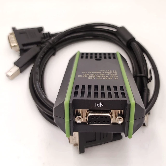 Alt view image 3 of 6 - for PC Adapter USB 6ES7 972-0CB20-0XA0 USB to MPI/DP/PPI Network Adapter for S7 Systerm Compatible with Siemens PLC Programming Cable S7-200/300/400 Data Download Line