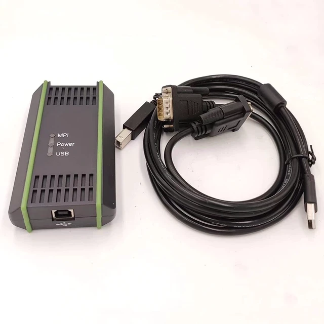 Alt view image 2 of 6 - for PC Adapter USB 6ES7 972-0CB20-0XA0 USB to MPI/DP/PPI Network Adapter for S7 Systerm Compatible with Siemens PLC Programming Cable S7-200/300/400 Data Download Line