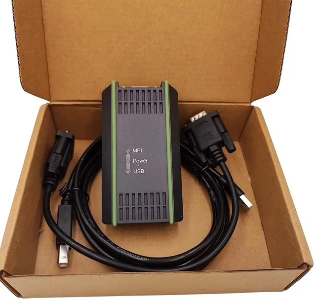 Main image of for PC Adapter USB 6ES7 972-0CB20-0XA0 USB to MPI/DP/PPI Network Adapter for S7 Systerm Compatible with Siemens PLC Programming Cable S7-200/300/400 Data Download Line