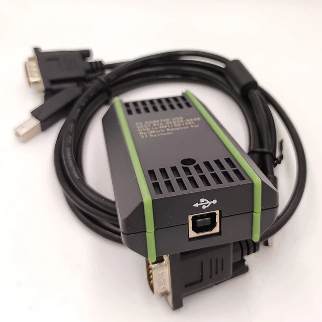 Alt view image 6 of 6 - for PC Adapter USB 6ES7 972-0CB20-0XA0 USB to MPI/DP/PPI Network Adapter for S7 Systerm Compatible with Siemens PLC Programming Cable S7-200/300/400 Data Download Line