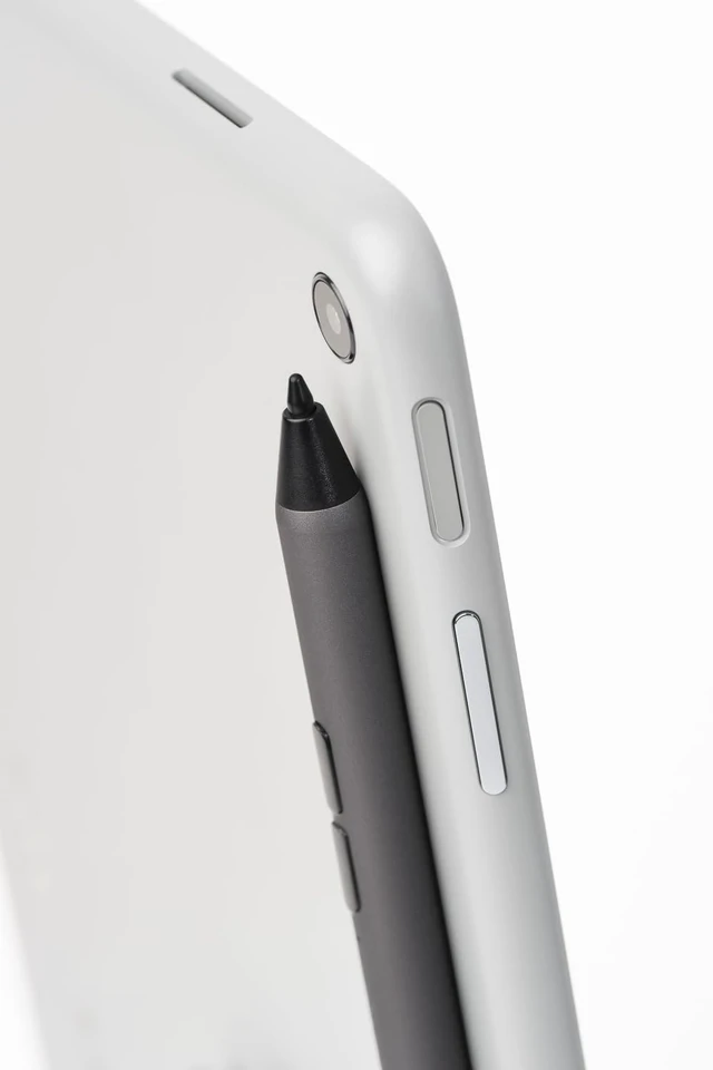 Alt view image 3 of 3 - ZAGG Stylus G2 Touchscreen Pen for Chromebook & Tablets, Gun Metal Gray | Pressure Sensitivity, Tilt Recognition, Palm Rejection, Long Battery Life; Also for Acer, Amazon, Asus, HP, Lenovo, Samsung
