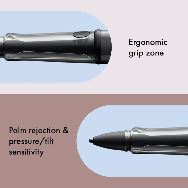 Alt view image 4 of 7 - Lamy AL-star EMR black (POM tip) - Stylus Pen for many Android devices - Touchscreen pen with ergonomic grip - precise writing & drawing on digital media - with function button