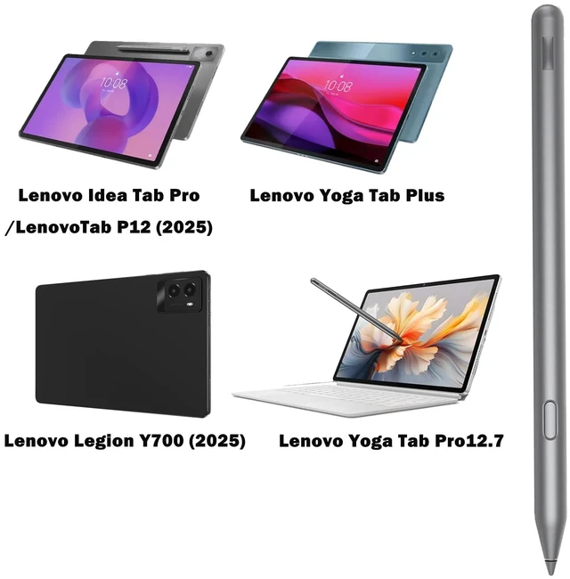 Alt view image 2 of 6 - Tab Pen Plus for Lenovo Idea Tab Pro 2025, Pen Plus for Lenovo Tab Pen Pro Compatible with Legion Y700 2025/8.8 Gen 3, P12 2025, Yoga Pro12.7, Yoga Plus 2025