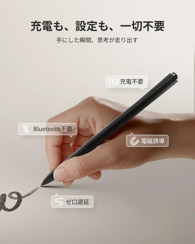 Alt view image 5 of 7 - iFLYTEK AINOTE 2 Stylus Pen, 4096 Pressure Levels, Pen & Eraser in One | Digital Notebook Pen for Note-Taking & Sketching, Compatible with AINOTE 2 E-Ink Tablet, No Charging or Bluetooth Required