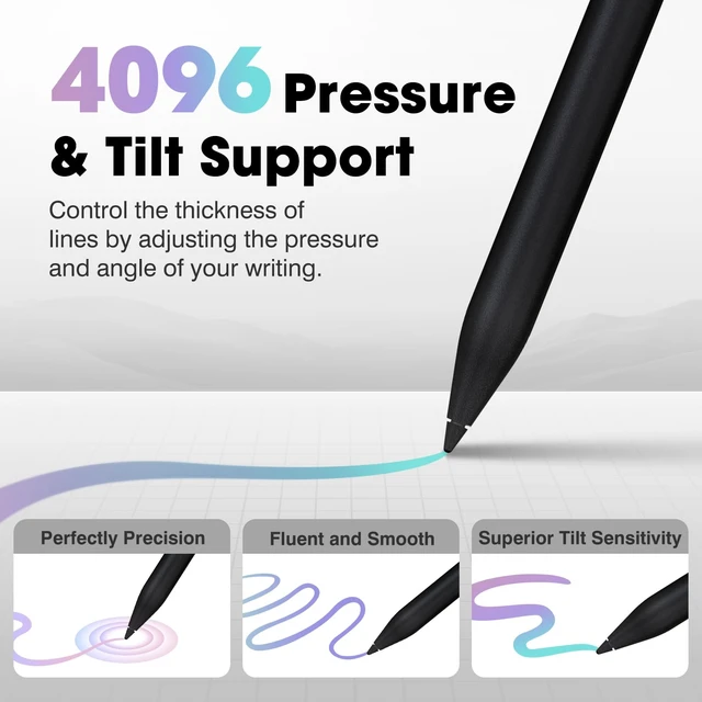 Alt view image 5 of 7 - Magnetic Stylus Pen for Remarkable Paper Pro with Eraser, Digital Stylus for Remarkable Replacement Pen Marker Plus, Remarkable Paper pro Marker Plus Alternative for Fire Max 11/Fire HD 10 Devices