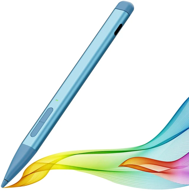 Main image of Slim Pen 2 for Microsoft Surface with 4096 Pressure, Eraser & Right-Click, Palm Rejection,Graphite Nib,for Surface Pro 12/11/10/9/8/7/6/5/4/X,Surface Go 4/3/2,Book 3/2/1,Laptop1-6,Surface Studio 2+/2