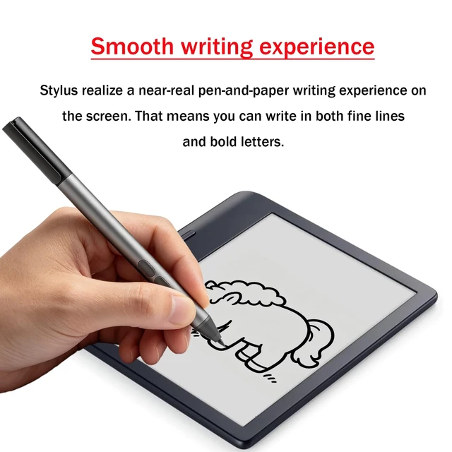 Alt view image 4 of 6 - Active Pen for Kobo Stylus 2 Compatible with Kobo Libra Colour Pen Compatible for Kobo Libra Colour eReader Stylus Pen