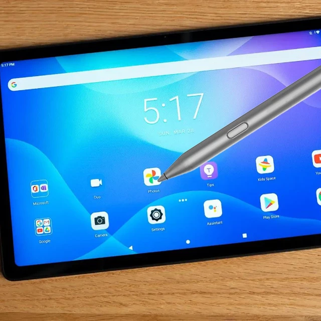 Alt view image 6 of 6 - Tab Pen Plus for Lenovo Tab Pen Plus AP500U/AP501U, TabPenPlus for Lenovo Tab M11, Tab P12, Tab M10 5G, Tab K11, Tab Y700, Legin Tab Gen 3 Pen SupportLPP 2.0 Protocols (Silver)