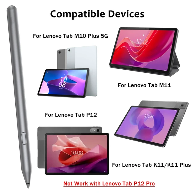 Alt view image 2 of 6 - Tab Pen Plus for Lenovo Tab Pen Plus AP501U,AP500U Compatible with Lenovo Tab Plus,Stylus for Lenovo Tab P12/M11/M10 Plus 5G/K11/K11 Plus/Y700 Support LPP 2.0 Protocols