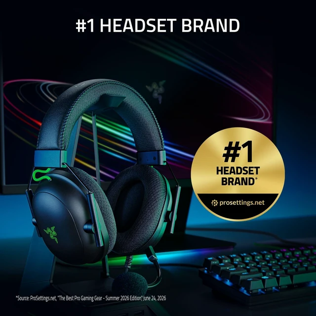 Alt view image 2 of 7 - Razer BlackShark V2 X Gaming Headset: 7.1 Surround Sound - 50mm Drivers - Memory Foam Cushion - For PC, PS4, PS5, Switch - 3.5mm Audio Jack - Black
