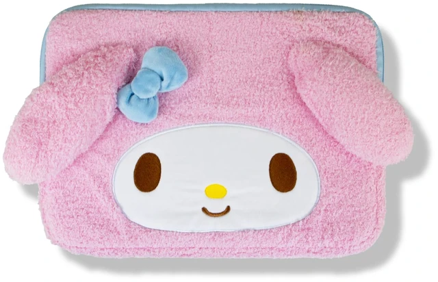 Main image of Sonix x Sanrio Plush Tech Sleeve | 14 inch Fuzzy Laptop Computer and iPad Tablet Carrying Case Cover, Protective Travel Bag | Pink - 13" - 14" | My Melody