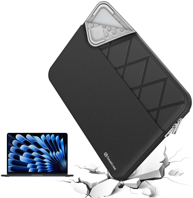 Main image of Smatree E311 Laptop Sleeve for 13" Apple iPad Pro M5 2025,ipad air M3 2025 | for 13 inch APPLE iPad air M2 2024 A2899/A2900/A2898,12.9 inch iPad Pro M4 2024/M2/M1 2022/2021/2020/2018 A2764/A2461/A2069