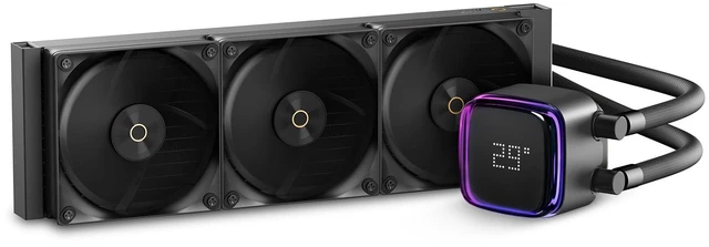 Main image of Ocypus Iota L36 BK 360mm AIO Liquid CPU Cooler with Digital Temp Display | Floating Visual ARGB Pump,FDB Silent Fans,All-Metal Bracket,300W TDP Water Cooling System for Intel LGA 1851/1700&AMD AM5/AM4