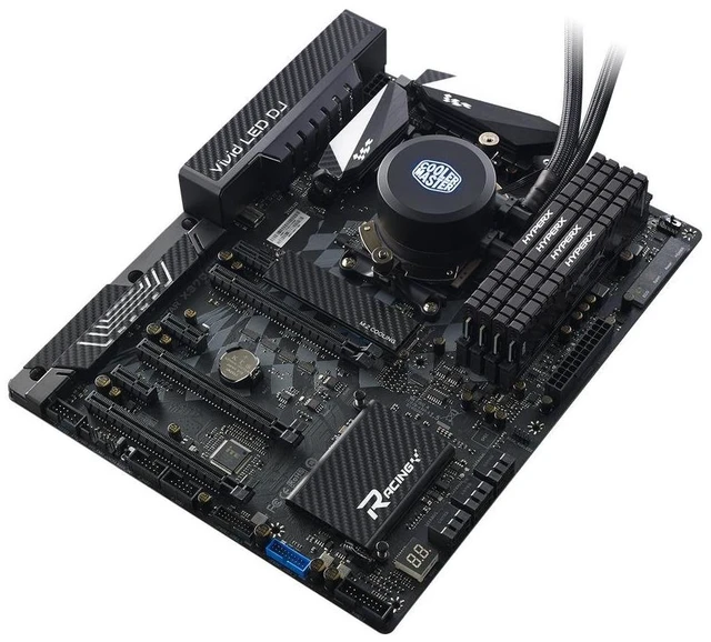 Alt view image 6 of 7 - Cooler Master MasterLiquid ML240L RGB Close-Loop CPU Liquid Cooler, 240mm Radiator, Dual Chamber RGB Pump, Dual MF120R RGB Fans, RGB Lighting for AMD Ryzen/Intel LGA1200/1151