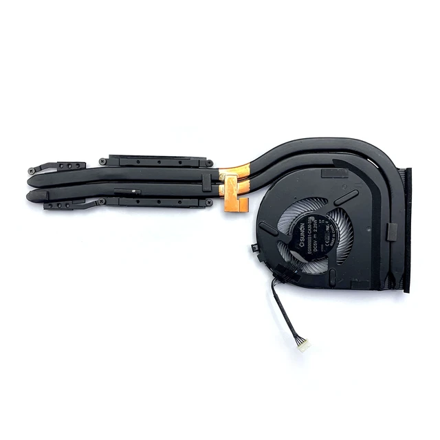 Alt view image 2 of 5 - New CPU Cooling Fan with Heatsink Replacement for Lenovo ThinkPad T470 T480 Discret Graphics Version P/N: 01AX925 01YR202 01YR201 (Does Not Fit for T470s,T480s)
