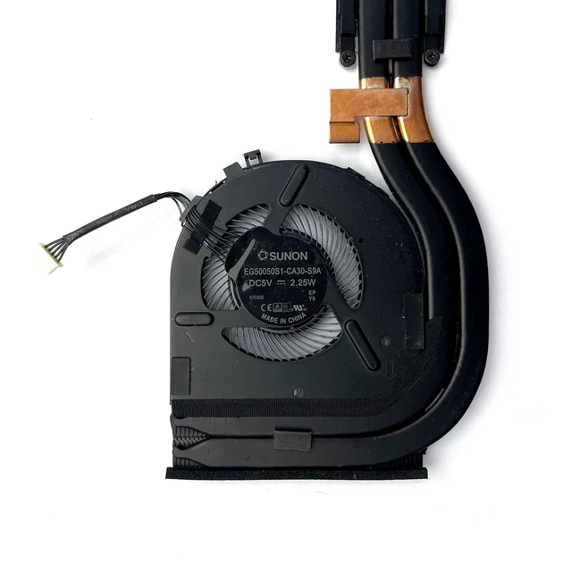 Alt view image 5 of 5 - New CPU Cooling Fan with Heatsink Replacement for Lenovo ThinkPad T470 T480 Discret Graphics Version P/N: 01AX925 01YR202 01YR201 (Does Not Fit for T470s,T480s)