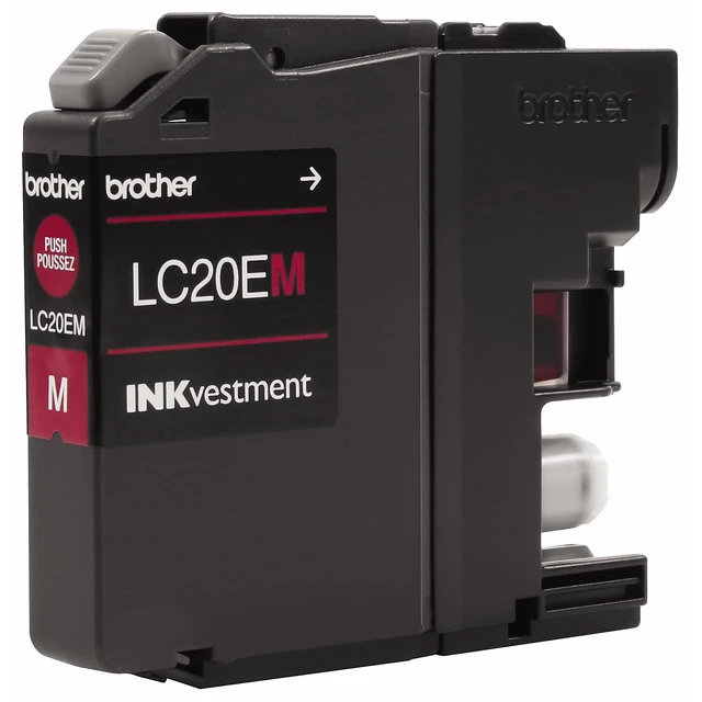 Alt view image 3 of 7 - Brother Genuine High Yield Color Ink Cartridge, 3 Pack of LC20E, Replacement Color Ink Three Pack, Includes 1 Cartridge Each of Cyan, Magenta & Yellow, Page Yield Up to 1200 Pages/Cartridge, LC20E