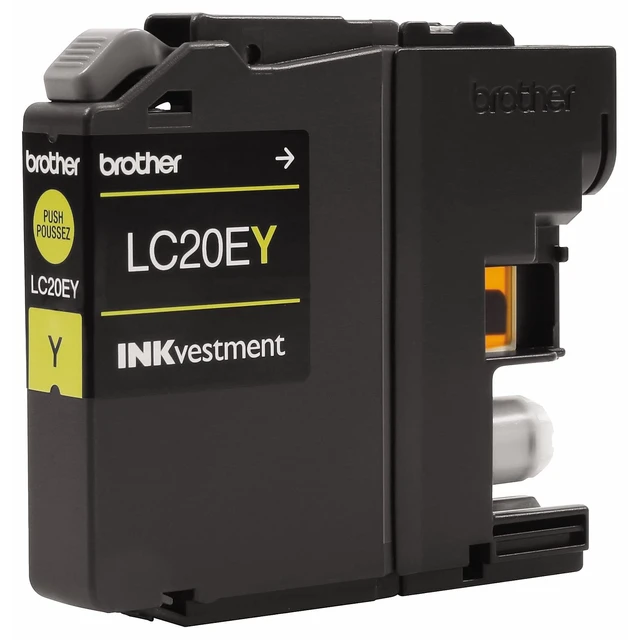 Alt view image 4 of 7 - Brother Genuine High Yield Color Ink Cartridge, 3 Pack of LC20E, Replacement Color Ink Three Pack, Includes 1 Cartridge Each of Cyan, Magenta & Yellow, Page Yield Up to 1200 Pages/Cartridge, LC20E
