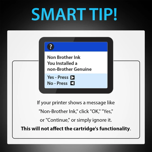 Alt view image 6 of 7 - Smart Ink Compatible Ink Cartridges Replacement for Brother LC406 XL LC406XL for Brother Printer MFC-J4335DW MFC-J4535DW MFC-J5855DW MFC-J6555DW MFC-J4345DW XL (4 Pack, Black, Cyan, Magenta, Yellow)
