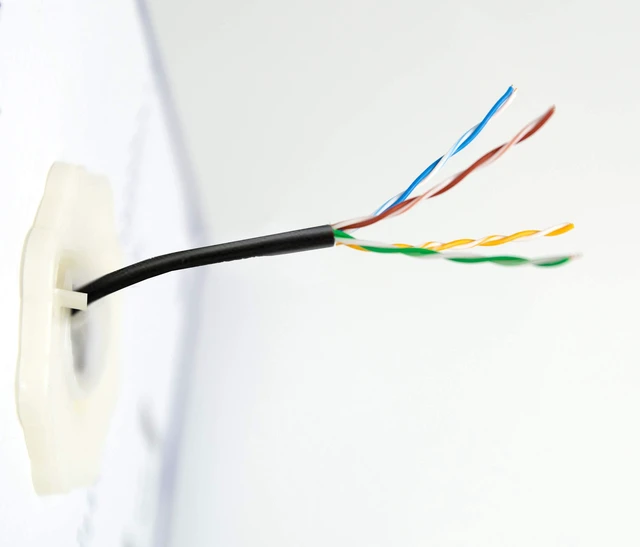 Alt view image 2 of 7 - VIVO 250ft Bulk Cat6 Ethernet Cable Wire, Outdoor Direct Burial | Waterproof, CCA Ethernet Cable, 23 AWG, UTP Pull Box, Black, CABLE-V019