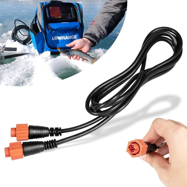 Main image of 3004.7036 Replacement for Lowrance Ethernet Cable, 15ft (4.5m), Ethext-15Yl | 5-Pin Network Cable, Fit for Most Lowrance Devices, High-Speed, Plug and Play