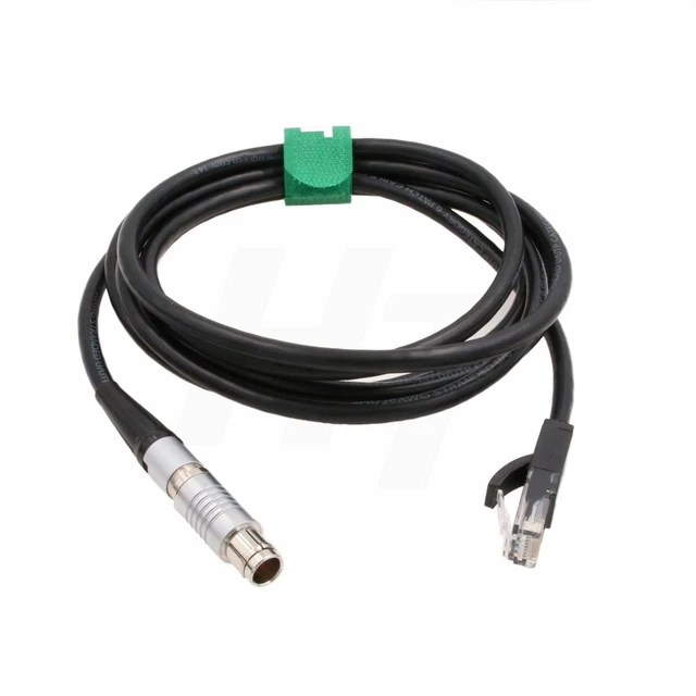 Main image of HangTon Ethernet Cable 8-Pin Male to RJ45 Cat 6 UTP Data Transfer for Phantom VEO4K-990S 640S v2512 High-Speed Camera to Computer (5M)