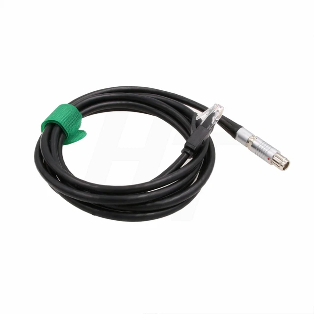 Alt view image 2 of 3 - HangTon Ethernet Cable 8-Pin Male to RJ45 Cat 6 UTP Data Transfer for Phantom VEO4K-990S 640S v2512 High-Speed Camera to Computer (5M)
