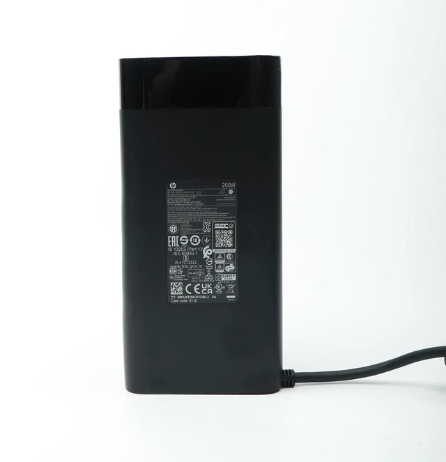 Alt view image 3 of 7 - Original For HP 19.5V 10.3A 200W AC Adapter for HP ZBook 17 G5 Series, HP Laptop 15-dc0000 Series, Compatible with P/N: TPN-DA10, L00818-850, L00895-003, ADP-200HB B, W2F75AA.
