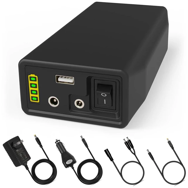 Main image of Talentcell 76.8Wh Portable Power Bank LF4100, 12.8V 6000mAh Multi Voltage Power Supply, DC 12V/9V & 5V USB Output for LED Strip, CCTV Camera, Mobile Devices