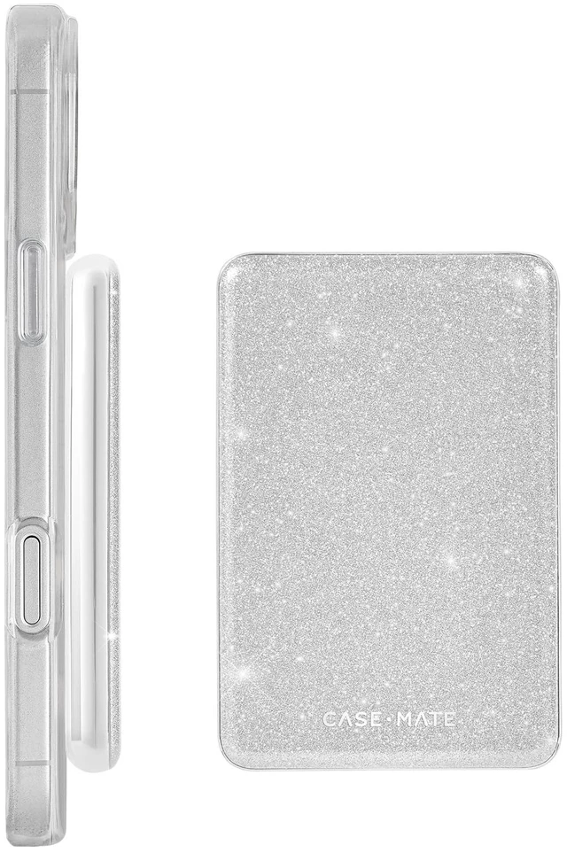 Main image of Case-Mate MagSafe Portable Charger Power Bank - Twinkle | Slim and Lightweight iPhone Charger for Fast Charging - Qi-Compatible 5000mAh Magnetic Wireless Battery Pack with USB-C Cable