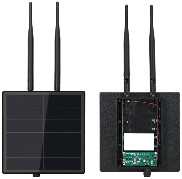 Main image of D5-2A 5w Solar Panel System for Rak4631 LoRa Module for DIY Meshtastic Meshcore LoRa Node Kits with 915mhz&2.4g BLE Antenna