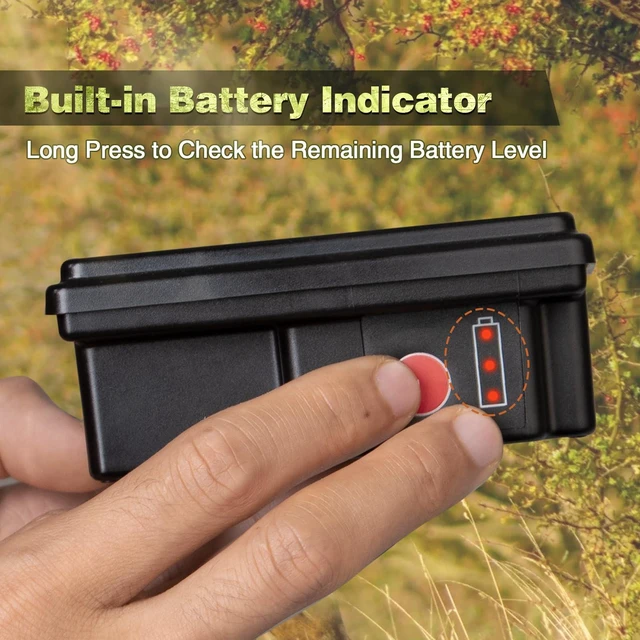Alt view image 5 of 7 - 6V Deer Feeder Solar Panel, Efficient Solar Panel Charger with 5FT Weatherproof Cable & Battery Indicator, 6V Compatible with Deer Feeder Timer with Solar Quick Connect, Easy to Mount