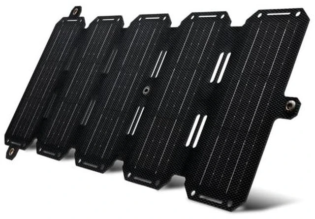 Main image of NEBO Reliance 10W Solar Panel, Foldable & Portable | 24.7% Sunlight to Solar Energy Conversion Rate, 2 Outputs - USB-A & USB-C, Integrated Storage Pouch, IP65 Water-Resistant
