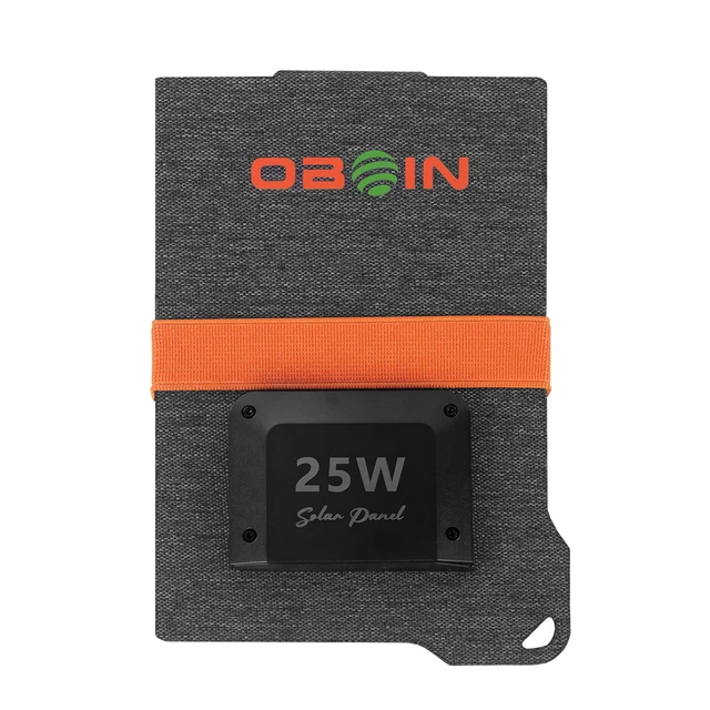Alt view image 7 of 7 - 25W Portable Solar Panel, 25% High-Efficiency Foldable Solar Panels.