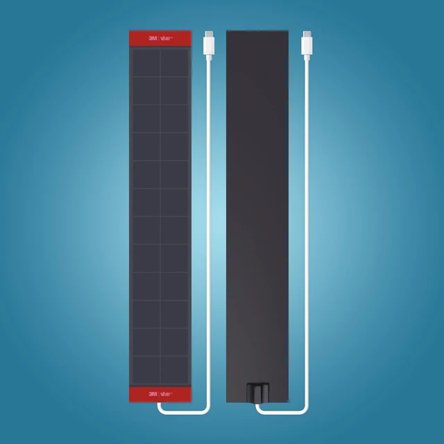Alt view image 2 of 4 - Weffort Indoor Motorized Shades Solar Panel,Only Applicable to Weffort Shades Blinds,Black