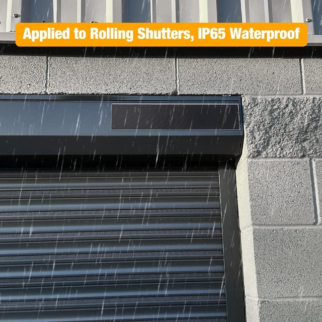 Alt view image 3 of 7 - 12V/6W Solar Panel for Electric Roller Shutters, Pergola Screen, Window Shade, LED, Ring Camera for 11.1V - 16.8V 3/4String Rechargeable Lithium Battery Pack, JST, DC5.5 * 2.1, DC3.5 * 1.35 Port