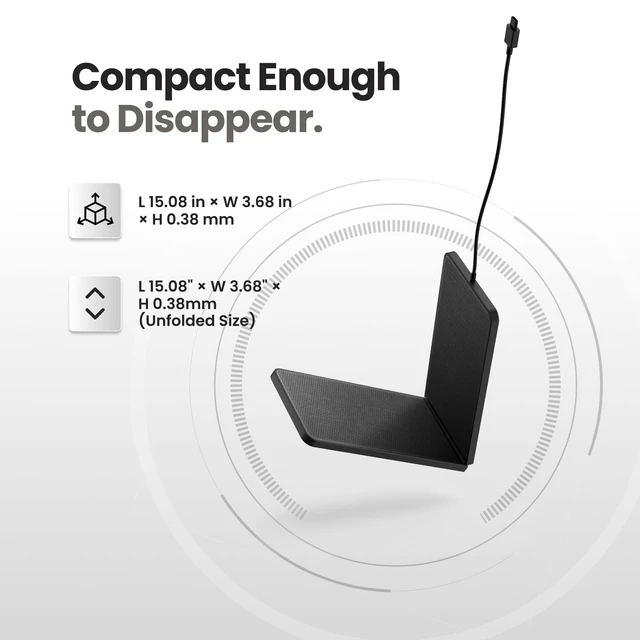 Alt view image 7 of 7 - Lockin Veno Series Solar Panel, Continuous Power for Video Smart Lock | Solar Panel for Lockin Veno Smart Lock, Continuous Power Supply, Compatible with Veno Pro, Plus and Smart Locks