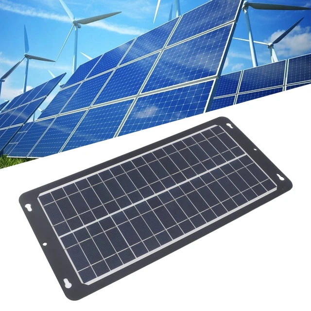 Alt view image 5 of 7 - 30W Solar Panel Kit, Efficient Charging Monocrystalline with OBD Regulator, 12V / 24V Solar Controller, Stable and Sturdy, for Automotive, Outdoor, Camping