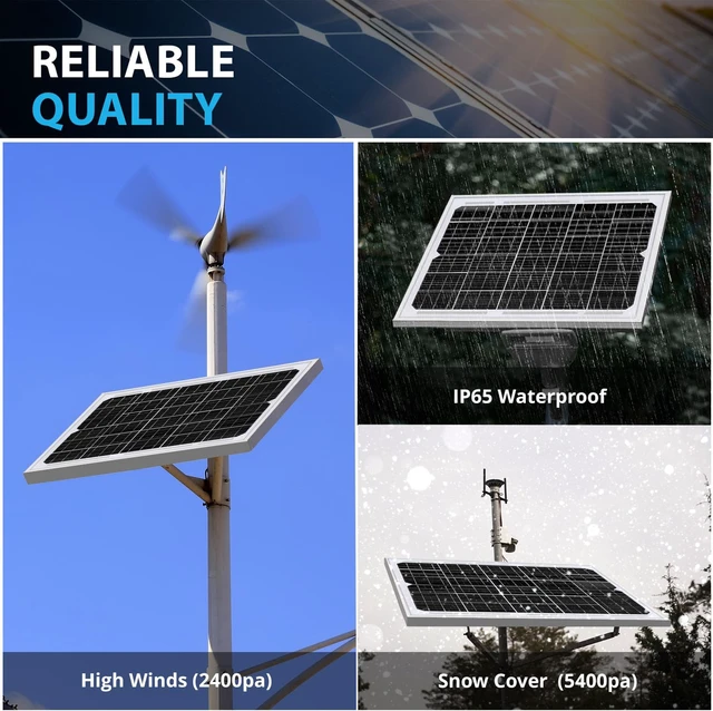 Alt view image 4 of 7 - Mighty Max Battery 10 Watt 12 Volt, High Efficiency Monocrystalline Solar Panel with Solar Connectors for RV, Marine, Rooftop Farm, Home and Many Other Off-Grid Applications and More..