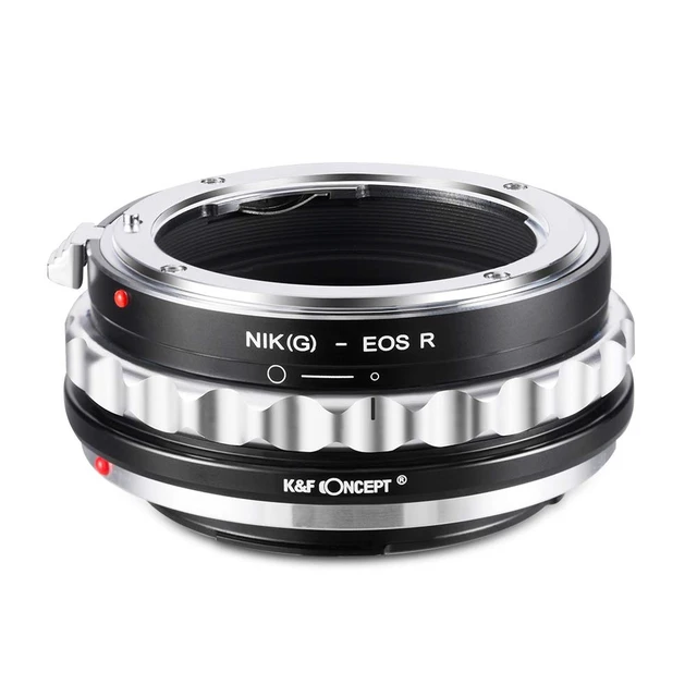 Main image of K&F Concept Lens Mount Adapter for Nikon (G Lens to Canon EOS R Camera Body