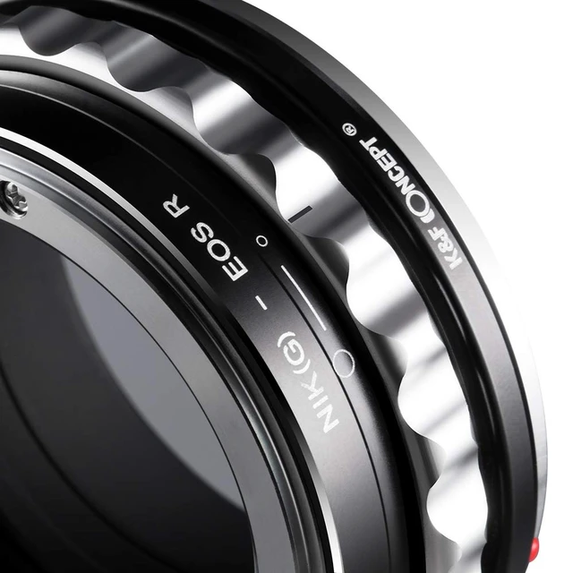 Alt view image 4 of 5 - K&F Concept Lens Mount Adapter for Nikon (G Lens to Canon EOS R Camera Body