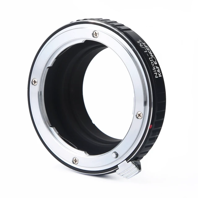 Alt view image 5 of 6 - K&F Concept Lens Mount Adapter for Nikon Nikkor F Mount Lens to Leica M Mount Camera Body